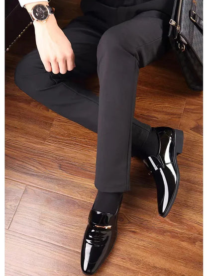 Men’s Luxury Leather Oxford Formal Dress Shoes