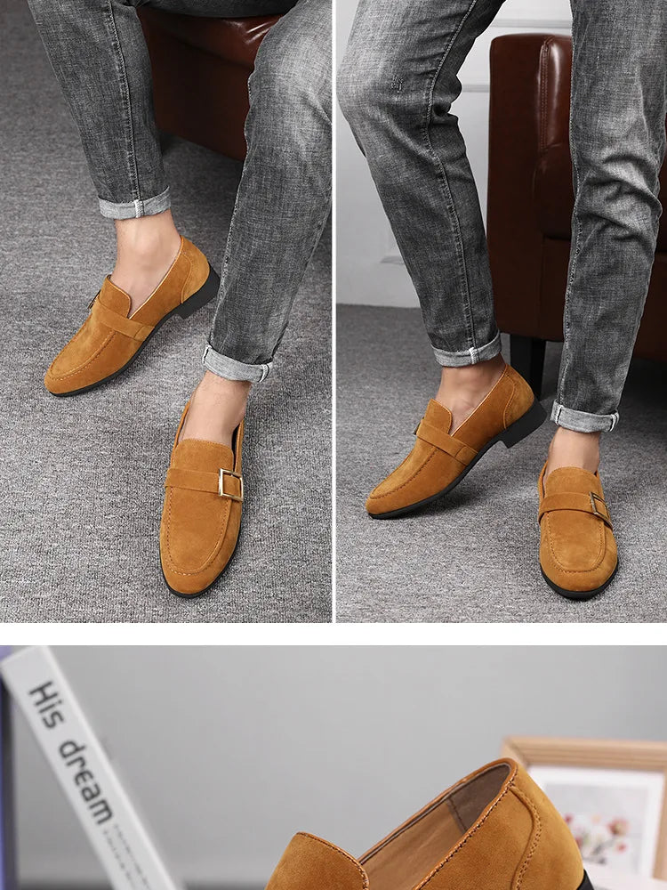 Men’s Leather Designer Formal Loafers Shoes