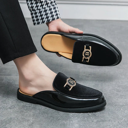 Men’s Leather Casual Slip-On Summer Loafers