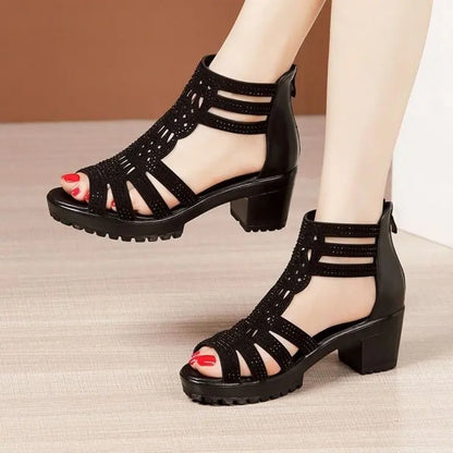 Women’s Open Toe Casual Low Heel Sandals