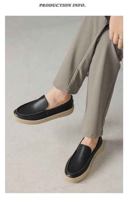 Men Casual Leather Oxford Shoes