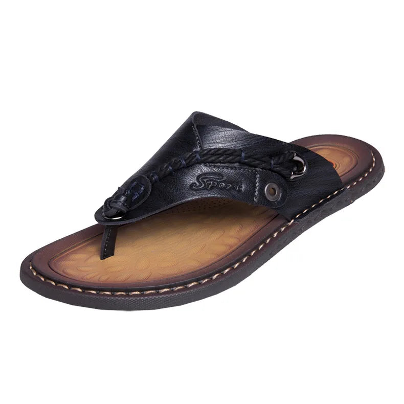 Men Handmade Leather Outdoor Sandals