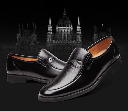 Men’s Leather Luxury Slip-On Dress Loafers