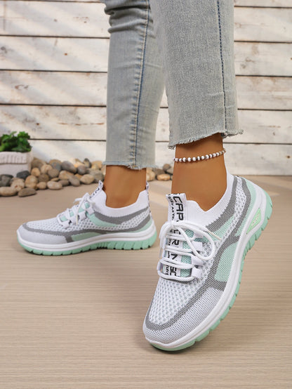 Women’s Summer Casual Two-Tone Sneakers 2026