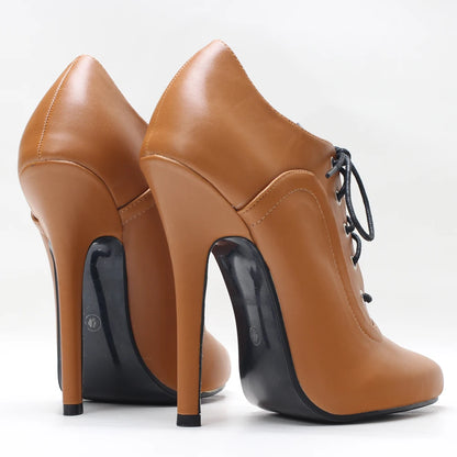Pointed Toe Mary Jane Stiletto Pumps