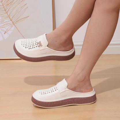 Unisex EVA Closed-Toe Flat Slippers