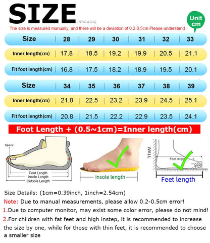 Kids Breathable Spring Sports Sneakers