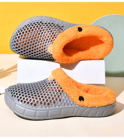Unisex Winter Cotton Velvet Slippers