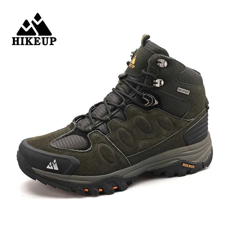 High-Top Men Suede Hiking Boots