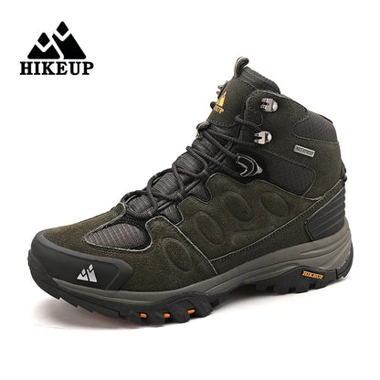 High-Top Men Suede Hiking Boots