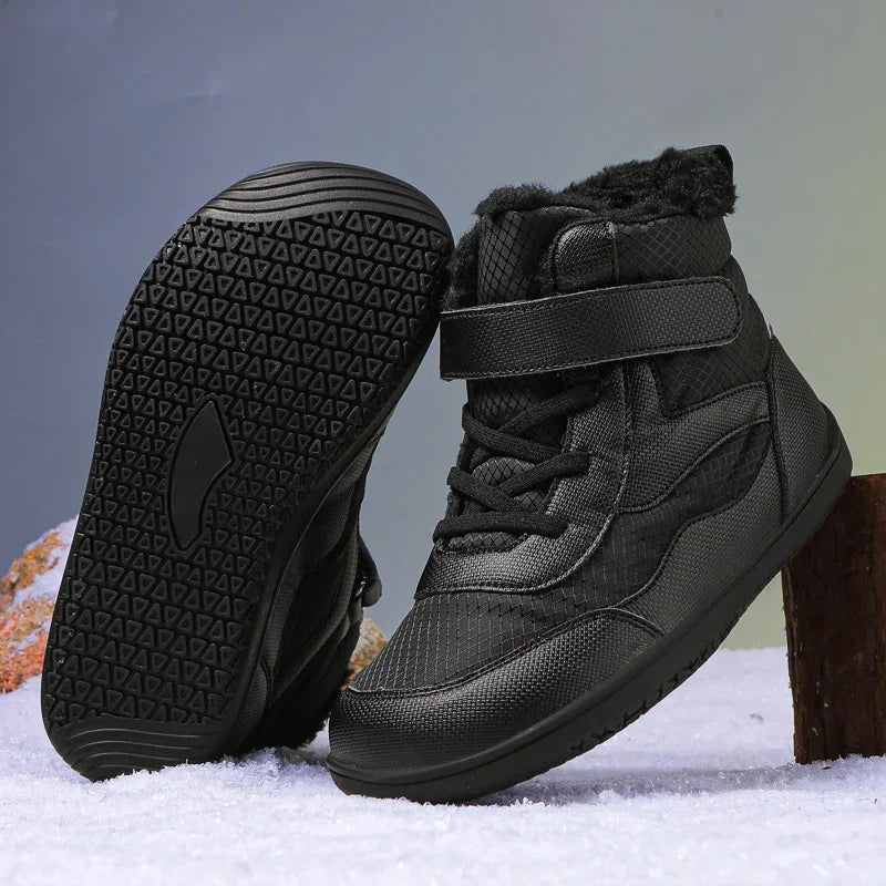 Kids Waterproof Fur-Lined Winter Boots