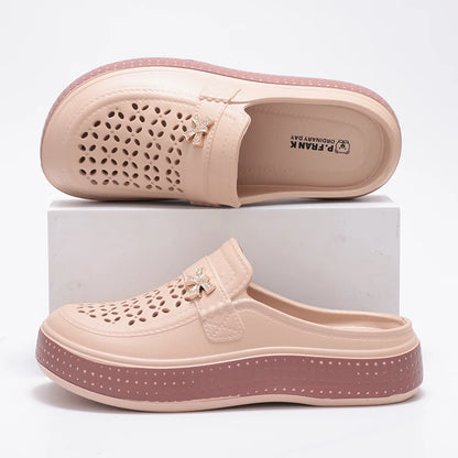 Unisex EVA Closed-Toe Flat Slippers