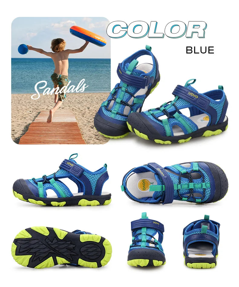 Children Closed-Toe Summer Sport Sandals
