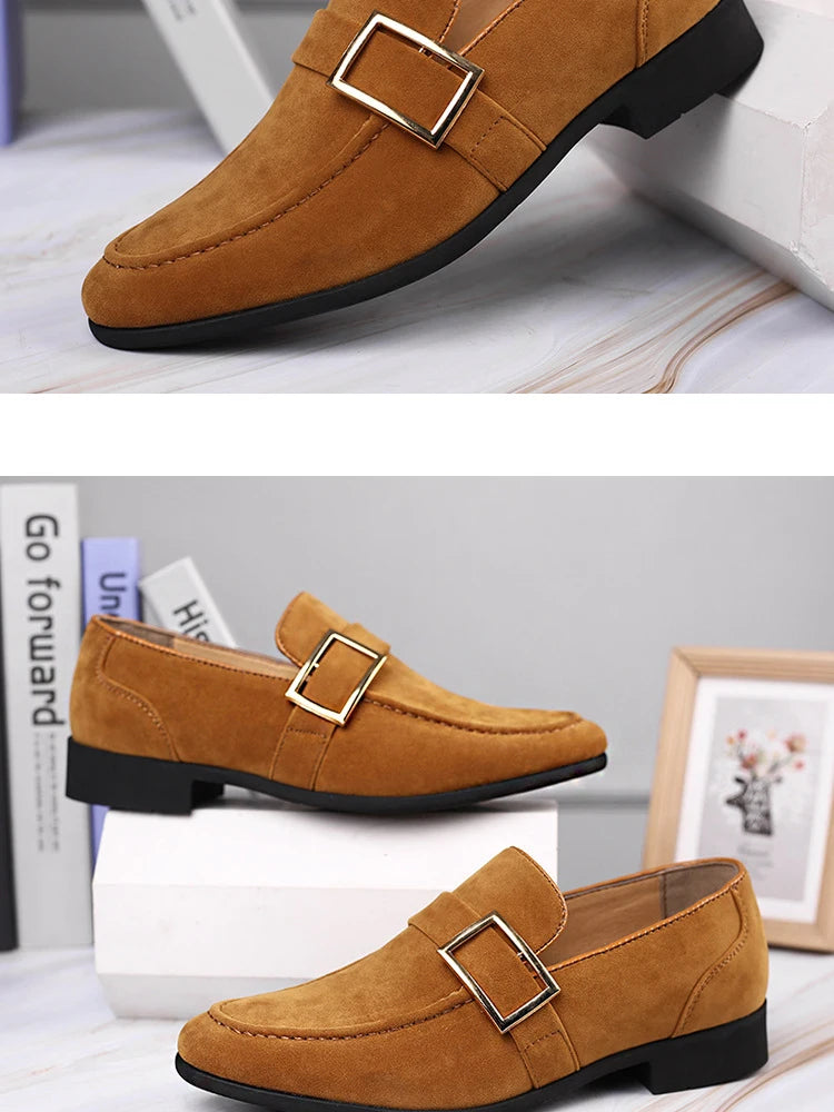 Men’s Leather Designer Formal Loafers Shoes