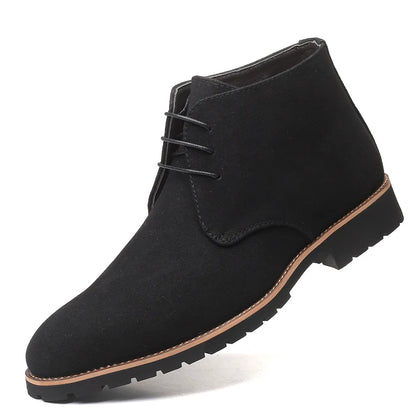 Men’s Suede Leather Chelsea Chukka Ankle Boots