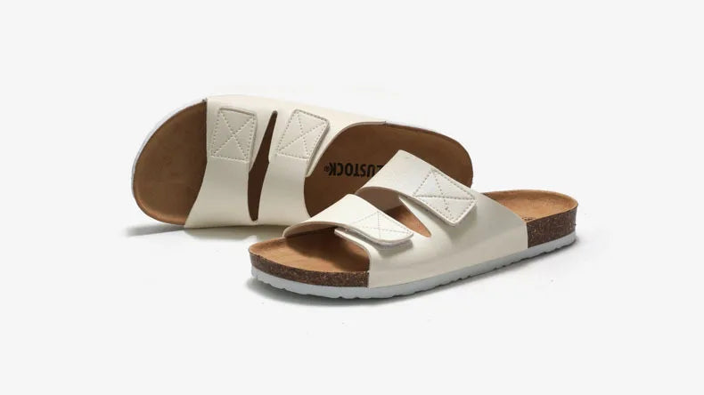 Men’s Cork Footbed Adjustable Strap Sandals
