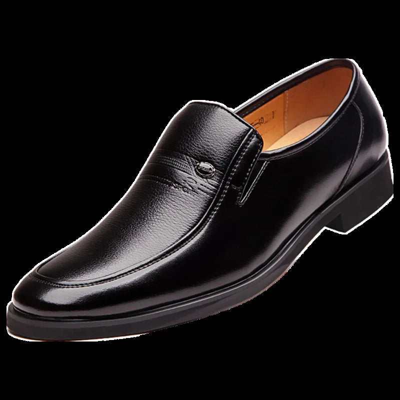 Men’s Leather Luxury Slip-On Dress Loafers