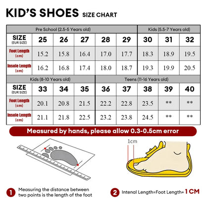 Kids Breathable Closed-Toe Summer Sandals