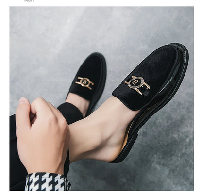 Men’s Leather Casual Slip-On Summer Loafers