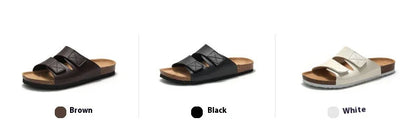 Men’s Cork Footbed Adjustable Strap Sandals