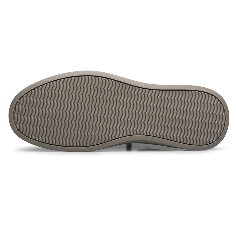 Men’s Leather Casual Oxford Flat Dress Shoes