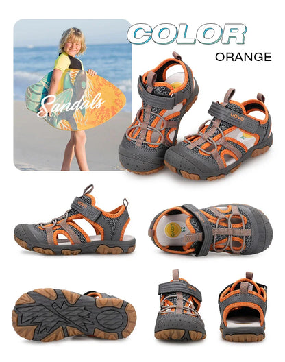 Children Closed-Toe Summer Sport Sandals