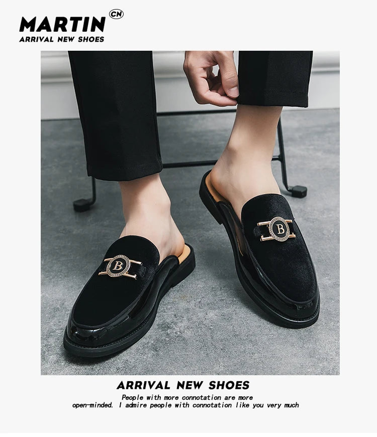 Men’s Leather Casual Slip-On Summer Loafers