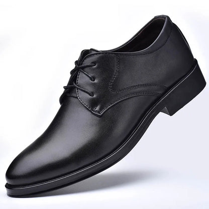 Men’s Large Size Leather Dress Derby Shoes
