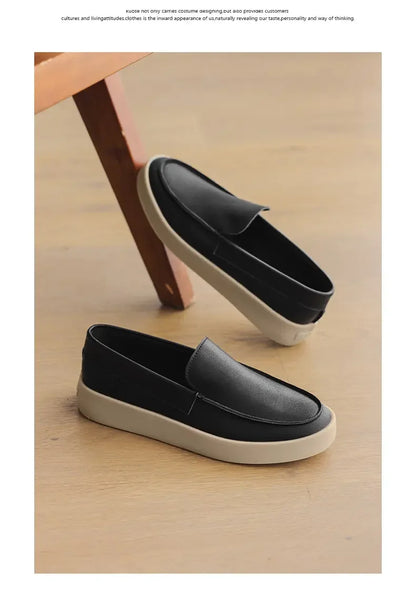 Men Casual Leather Oxford Shoes