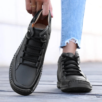 Women’s Handmade Leather Casual Spring Autumn Shoes
