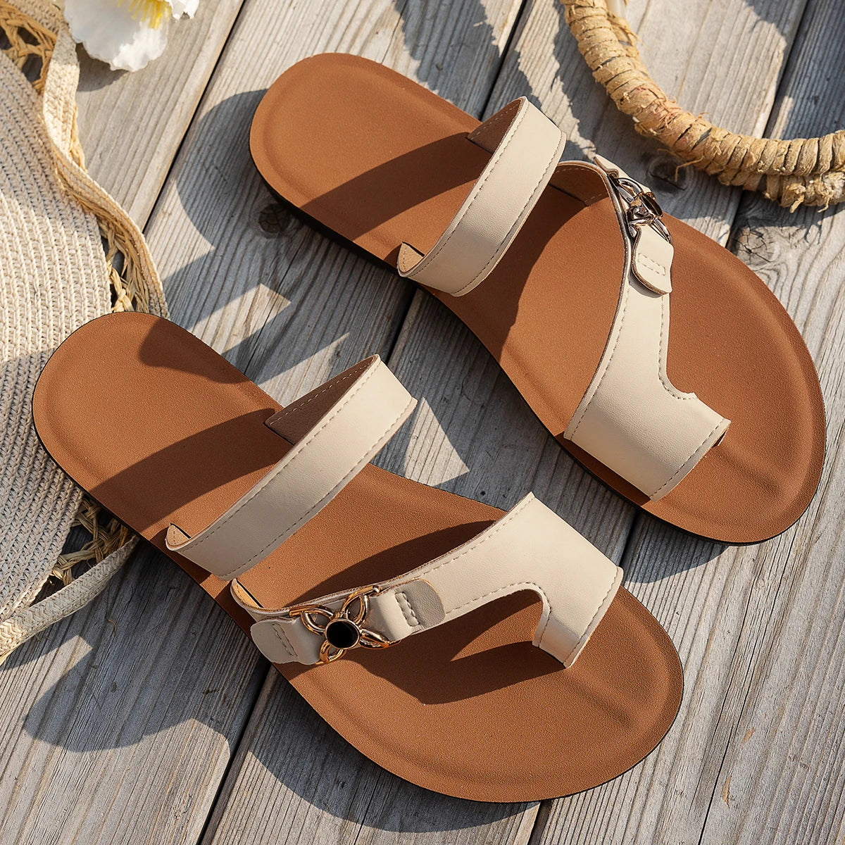 Women’s Comfortable Slip-On Indoor Outdoor Sandals