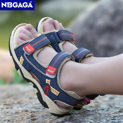 Kids Breathable Closed-Toe Summer Sandals