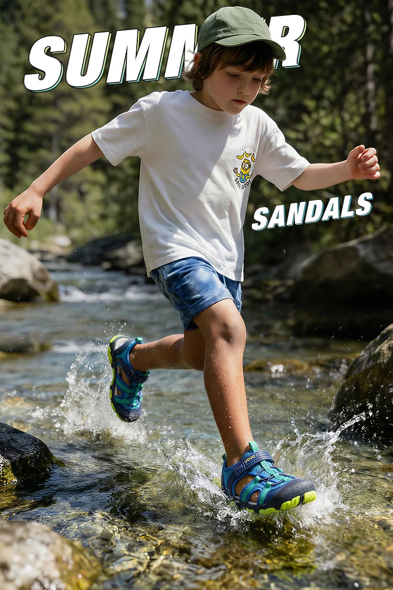 Children Closed-Toe Summer Sport Sandals