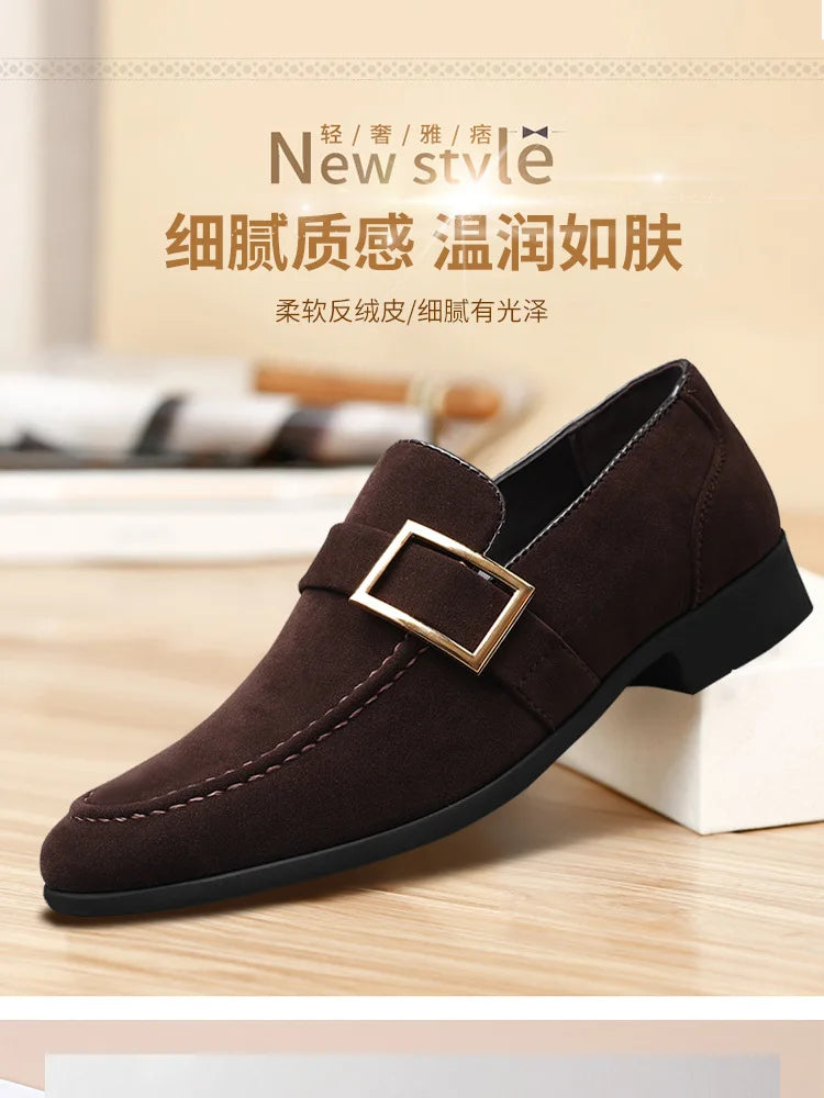 Men’s Leather Designer Formal Loafers Shoes