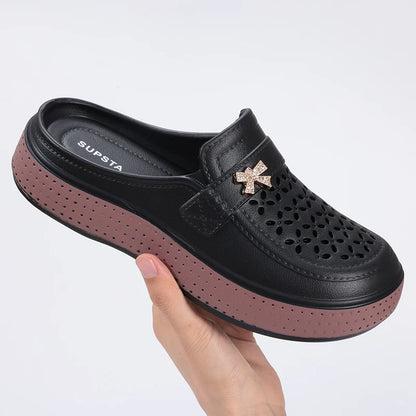 Unisex EVA Closed-Toe Flat Slippers