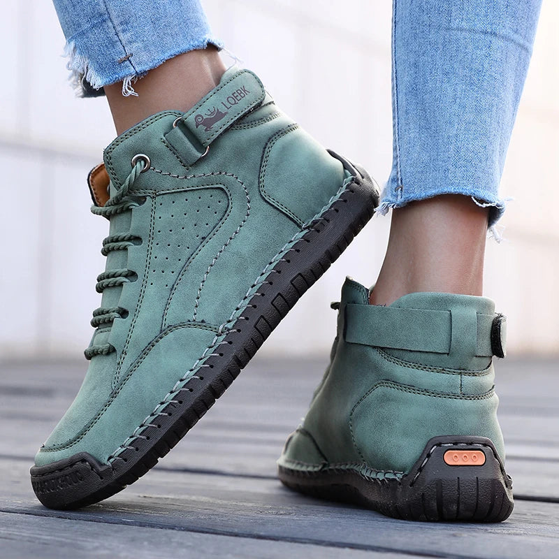Women’s Handmade Leather Casual Spring Autumn Shoes