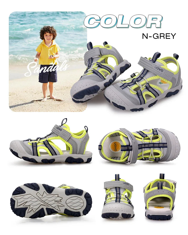Children Closed-Toe Summer Sport Sandals