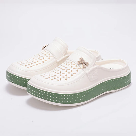Unisex EVA Closed-Toe Flat Slippers