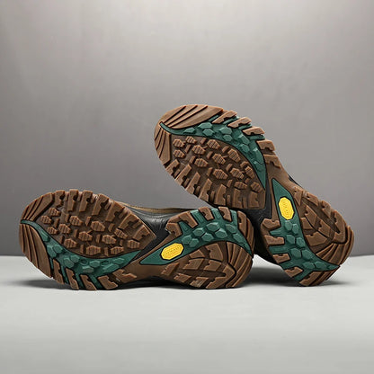High-Top Men Suede Hiking Boots