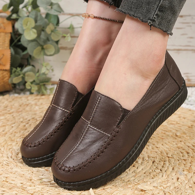Women’s Lightweight Leather Loafers and Oxfords