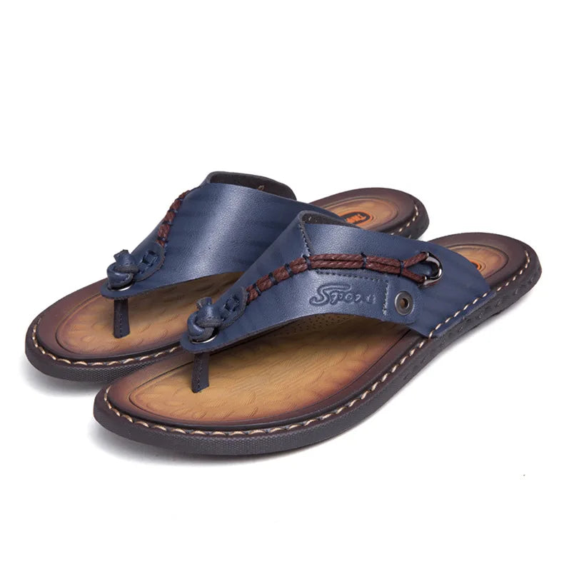 Men Handmade Leather Outdoor Sandals