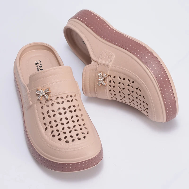 Unisex EVA Closed-Toe Flat Slippers