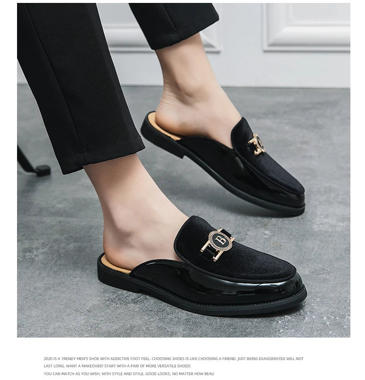 Men’s Leather Casual Slip-On Summer Loafers