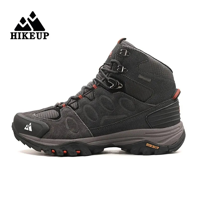 High-Top Men Suede Hiking Boots