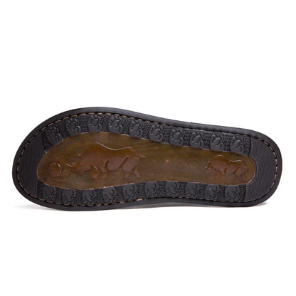Men Handmade Leather Outdoor Sandals