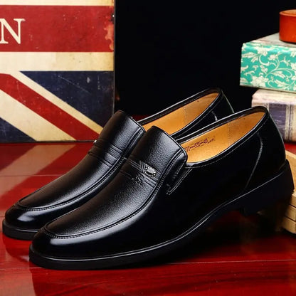 Men’s Leather Luxury Slip-On Dress Loafers