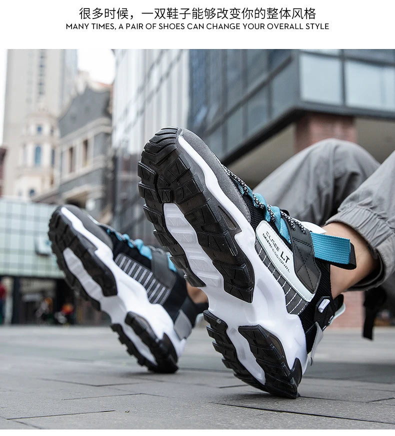 Men’s Casual Breathable Luxury Running Sneakers