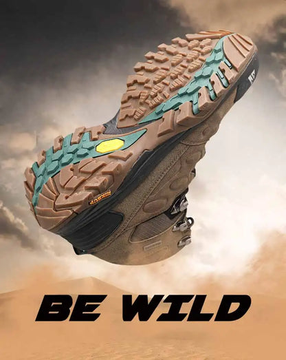 High-Top Men Suede Hiking Boots