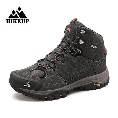 High-Top Men Suede Hiking Boots