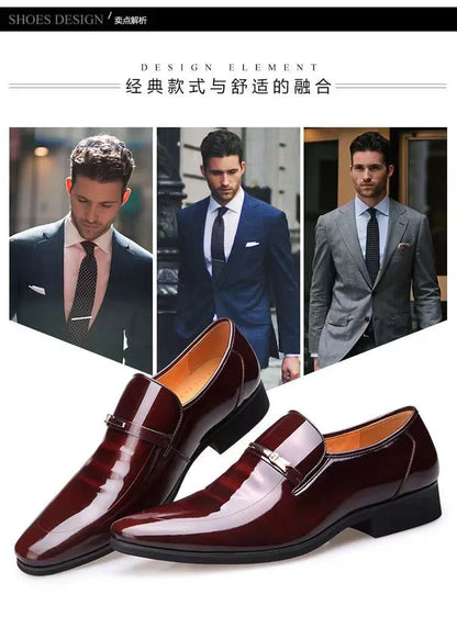 Men’s Luxury Leather Oxford Formal Dress Shoes
